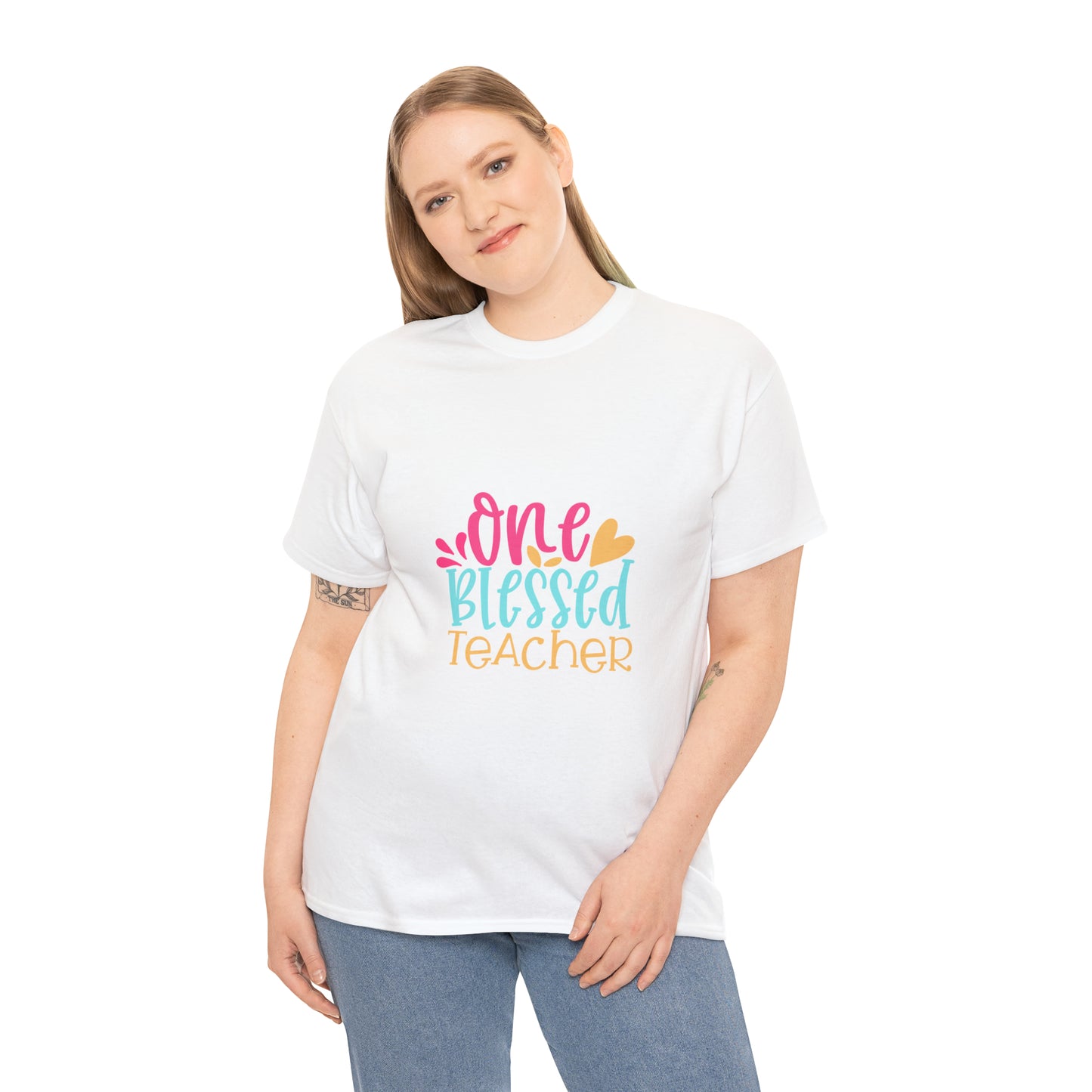 Teacher  Unisex Heavy Cotton Tee