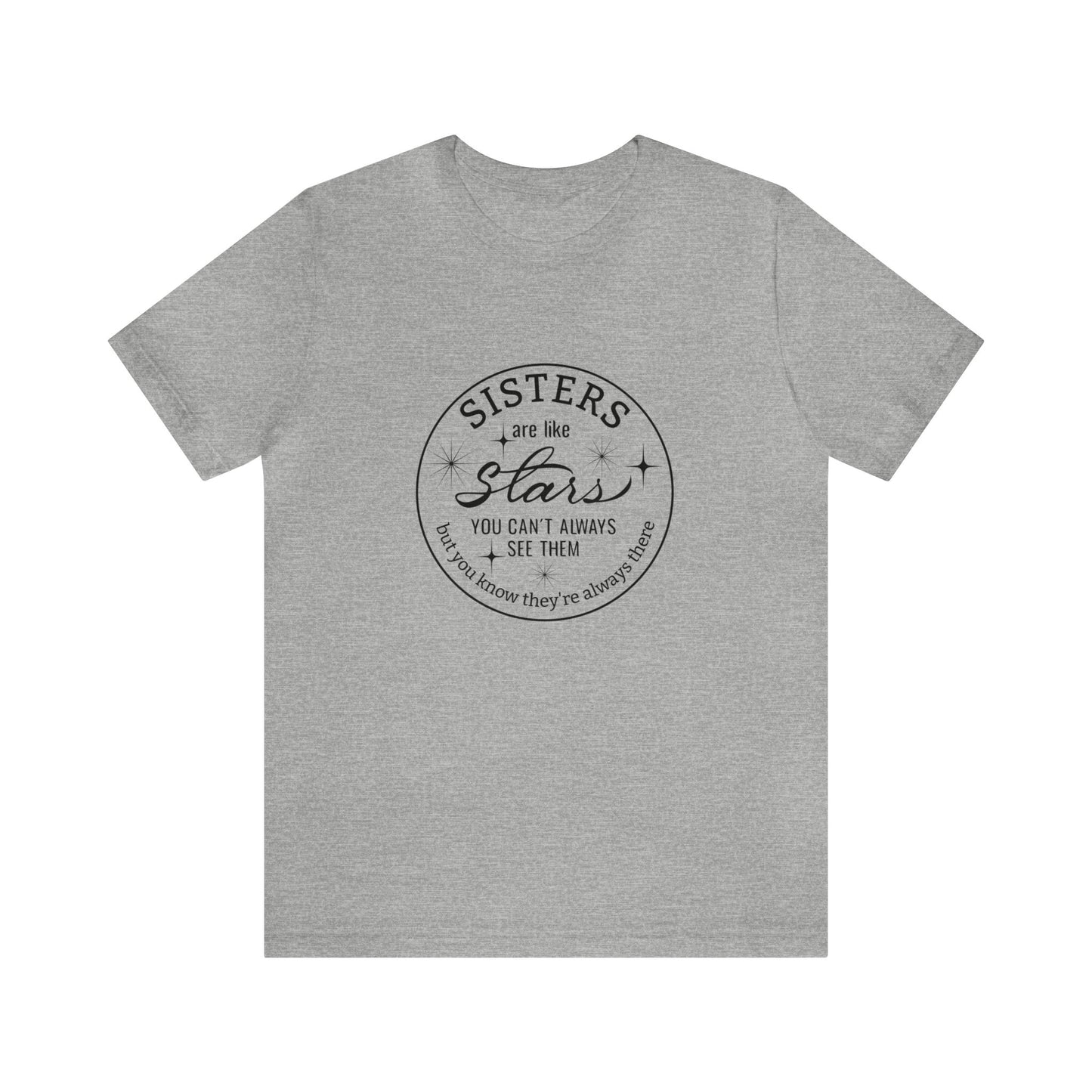 TEESisters Stars Unisex Jersey Short Sleeve Tee