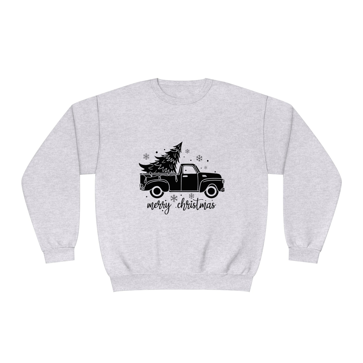 Merry Christmas Unisex NuBlend® Crewneck Sweatshirt