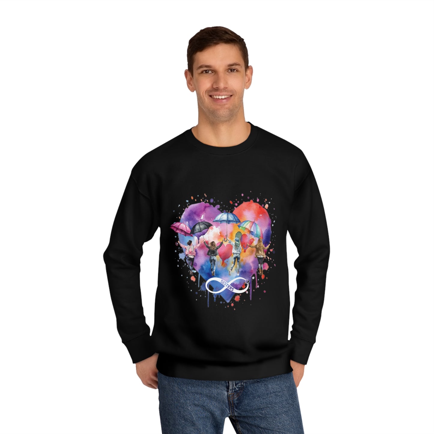 ABC Umbrella 1 Unisex Crew Sweatshirt