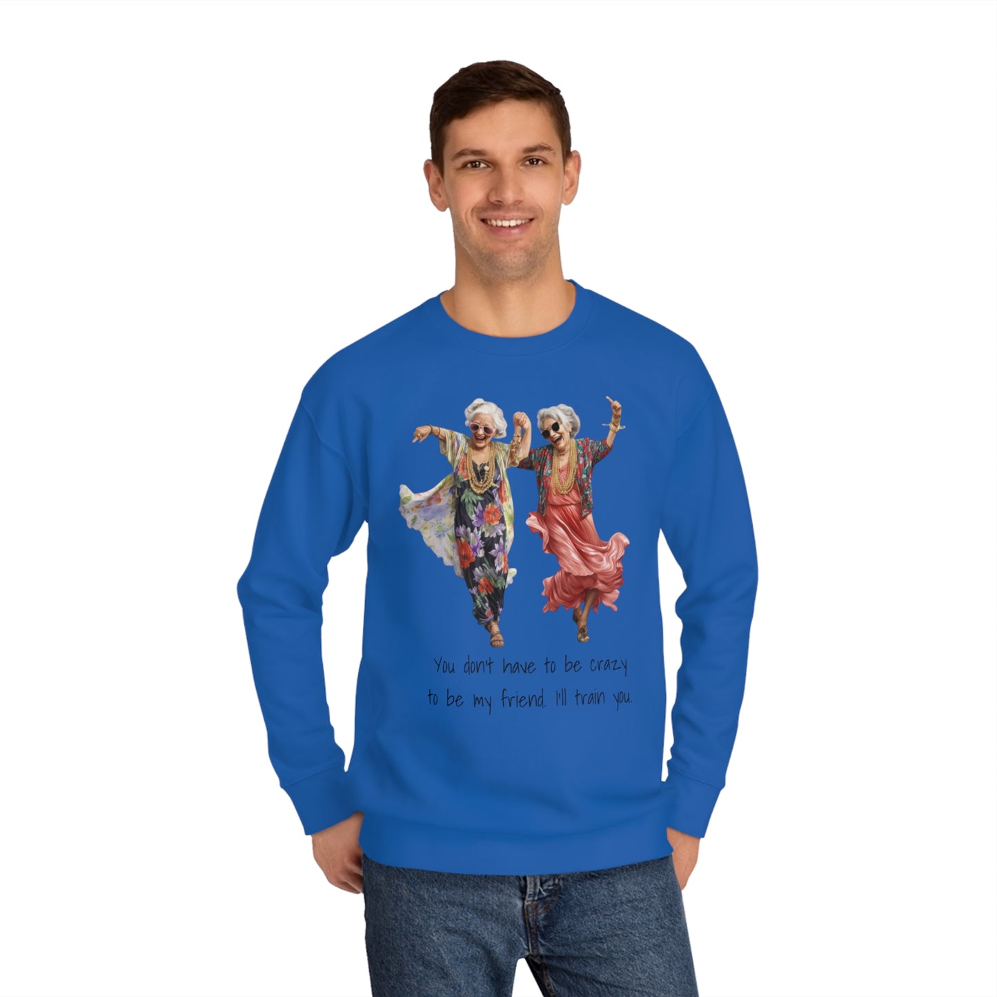 001 Train Unisex Crew Sweatshirt