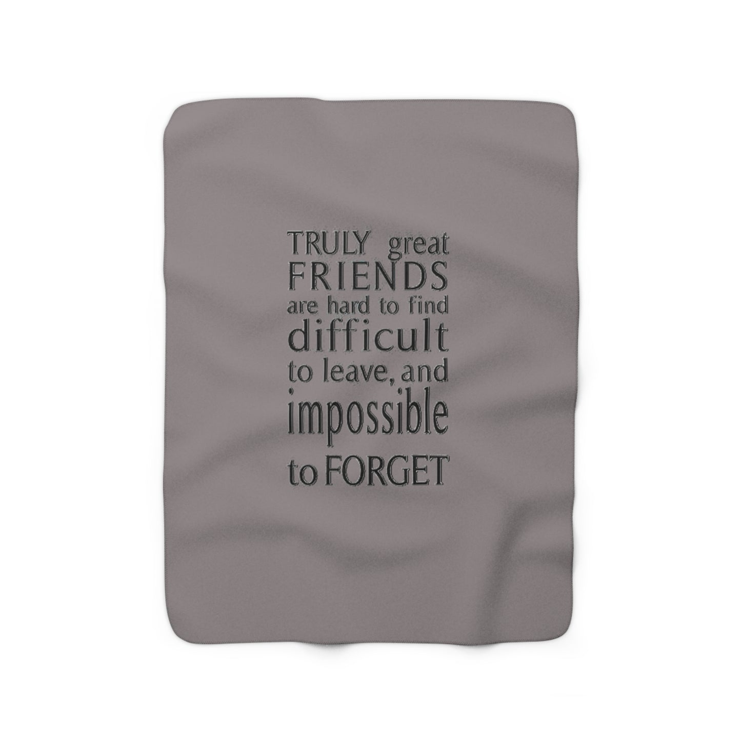 FRIENDS Sherpa Fleece Blanket