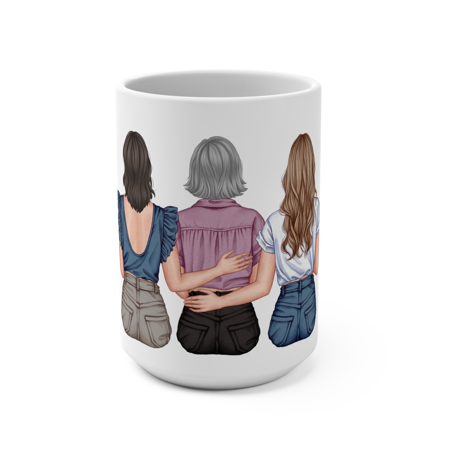 002 mom Mug 15oz