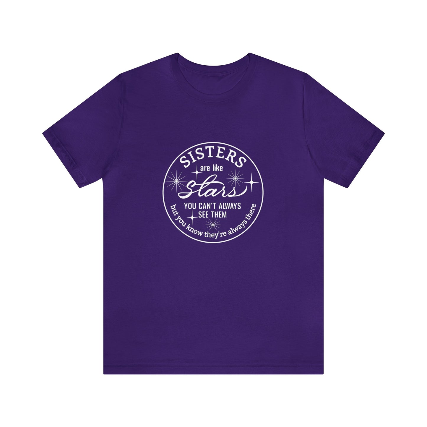 TEE Sisters stars 2 Unisex Jersey Short Sleeve Tee