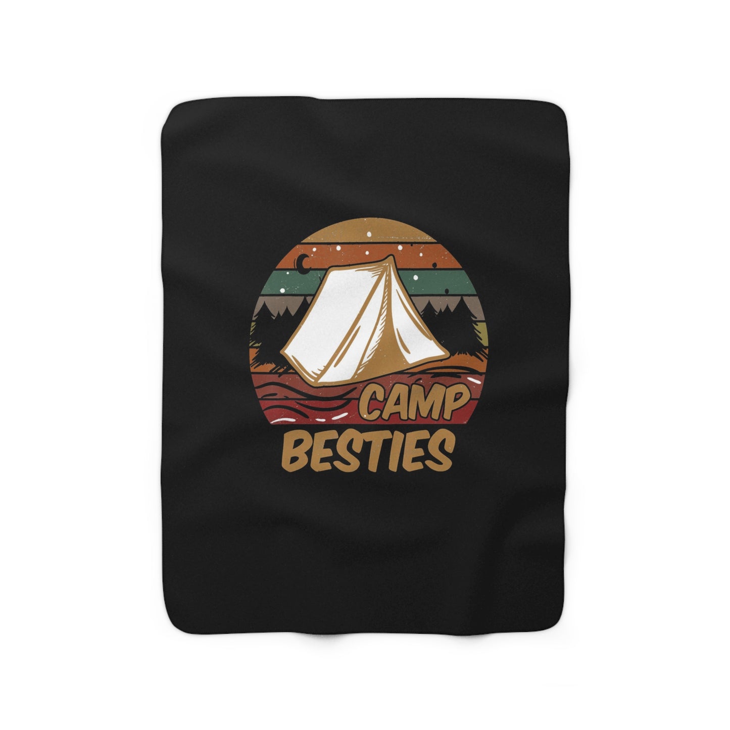 Camp Buds Fleece Blanket