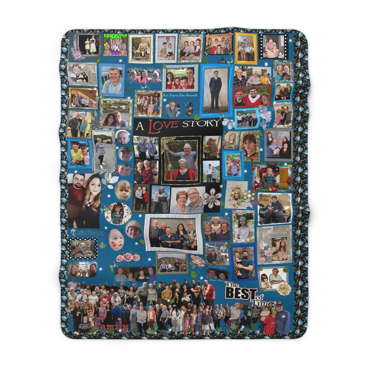 Donna Wilson Sherpa Fleece Blanket