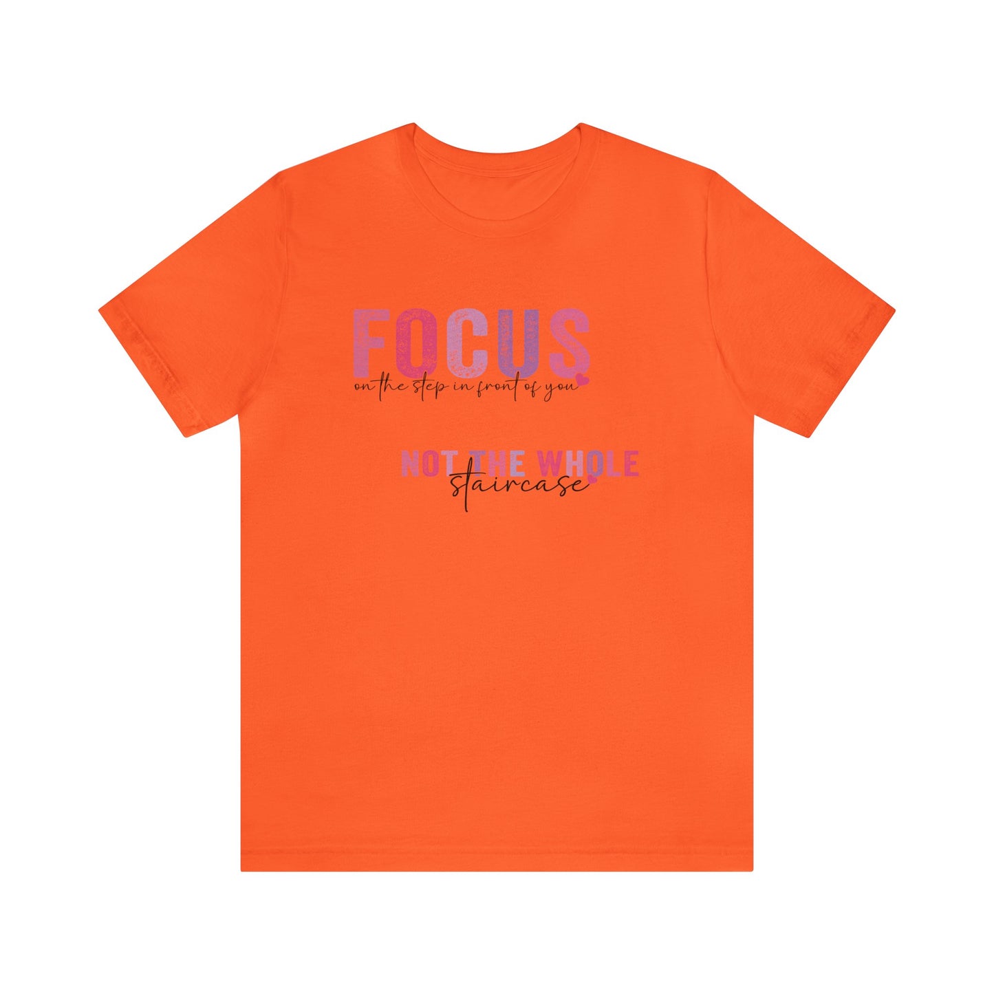 Focus Unisex Jersey Short Sleeve Tee