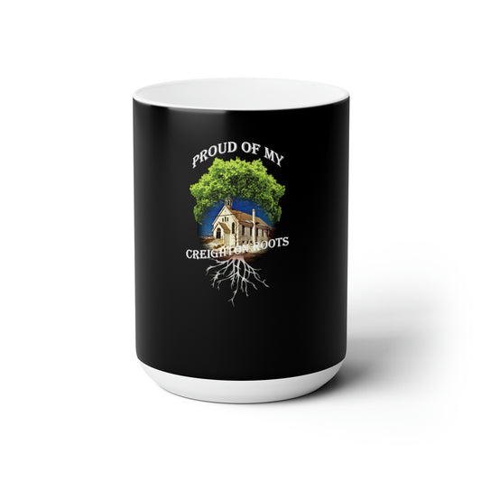 Black Ceramic Mug 15oz