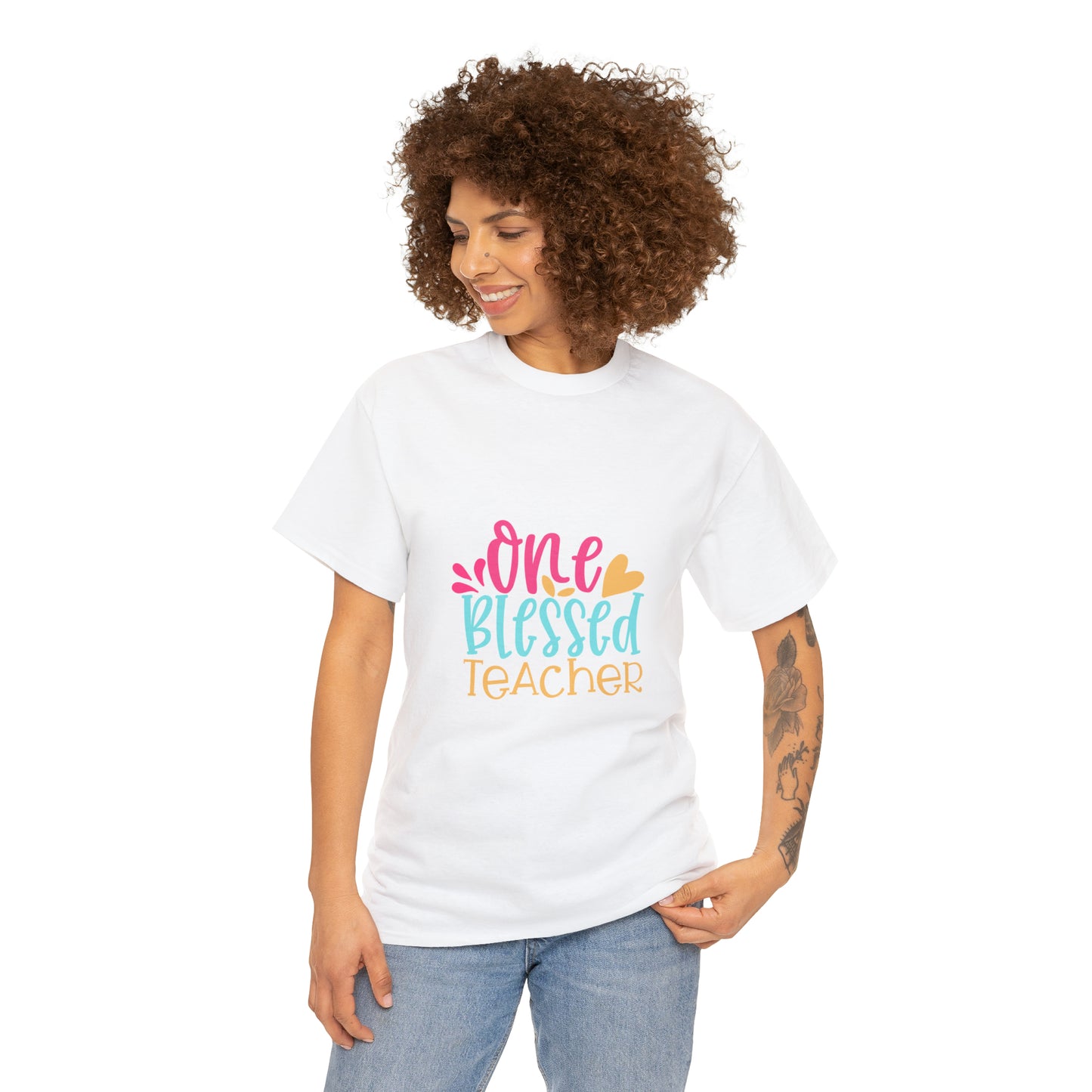 Teacher  Unisex Heavy Cotton Tee