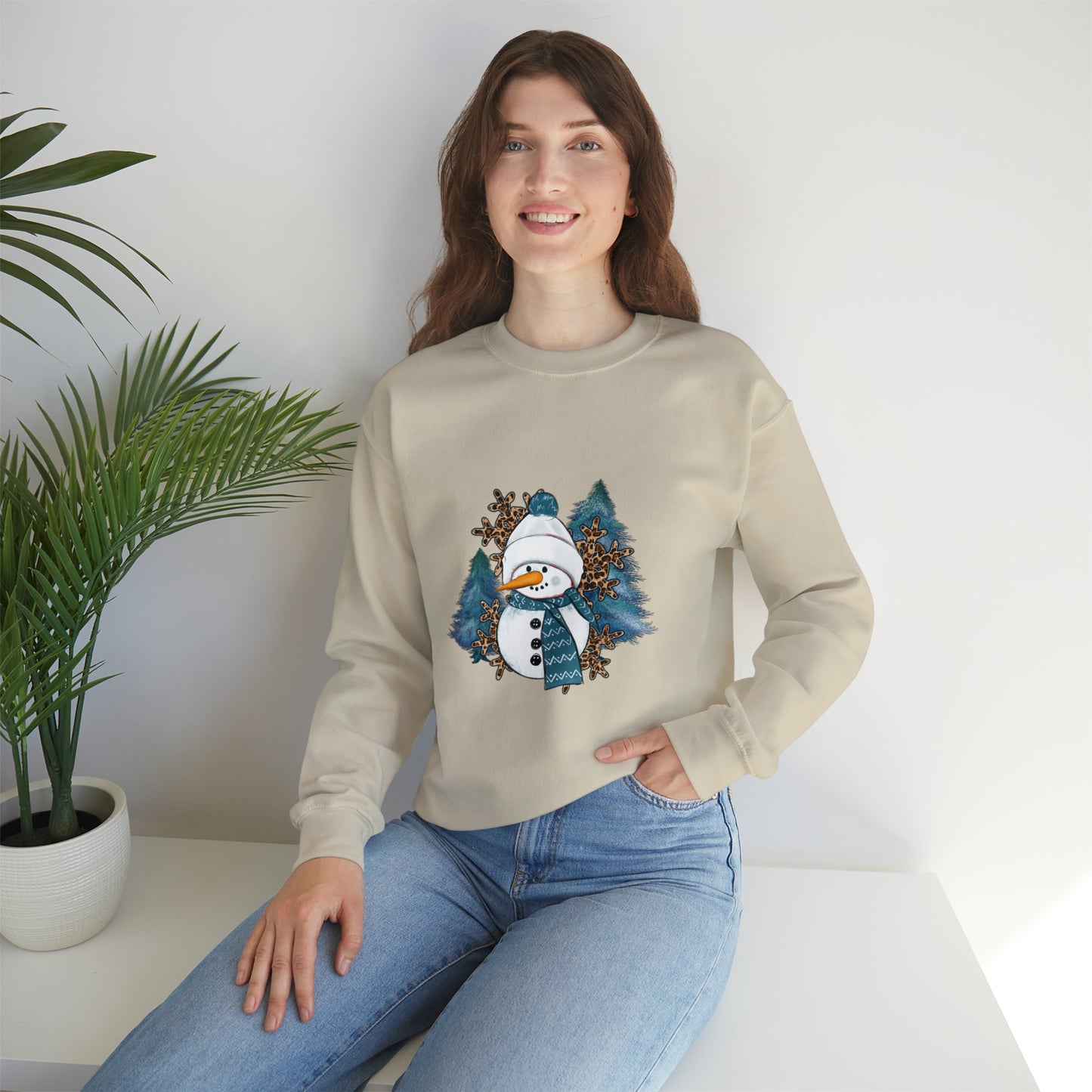 Blue Snow Unisex Heavy Blend™ Crewneck Sweatshirt