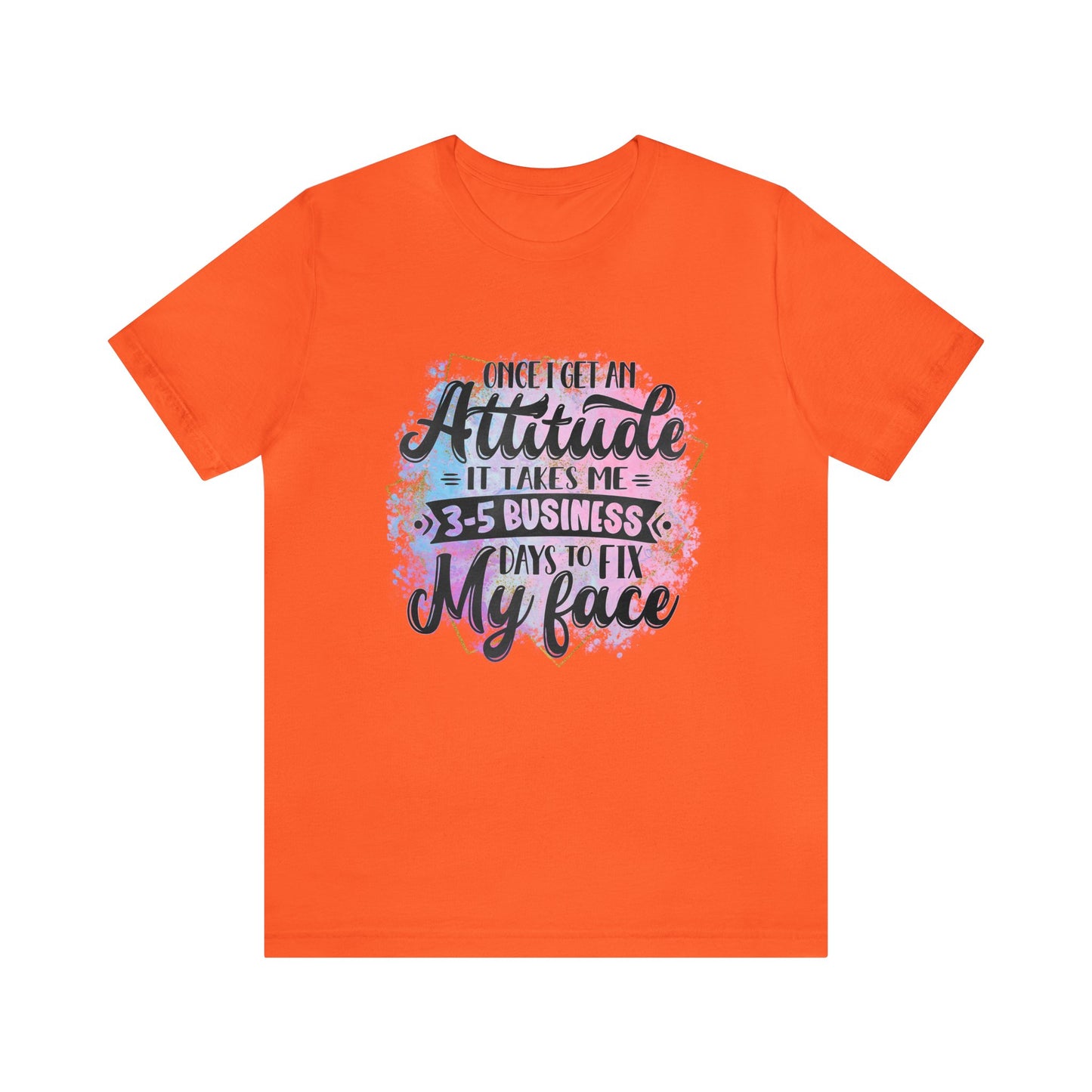 Attitude Unisex Jersey Short Sleeve Tee