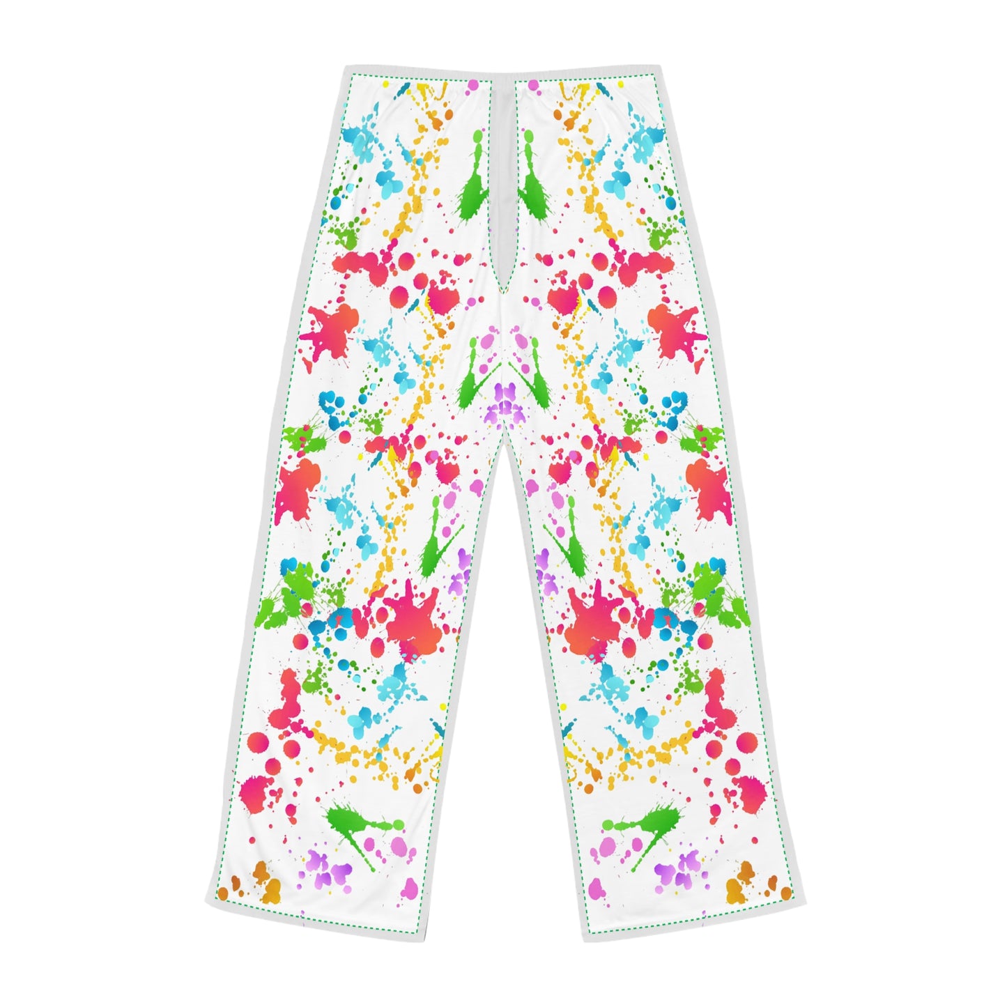 Splatter Women's Pajama Pants (AOP)