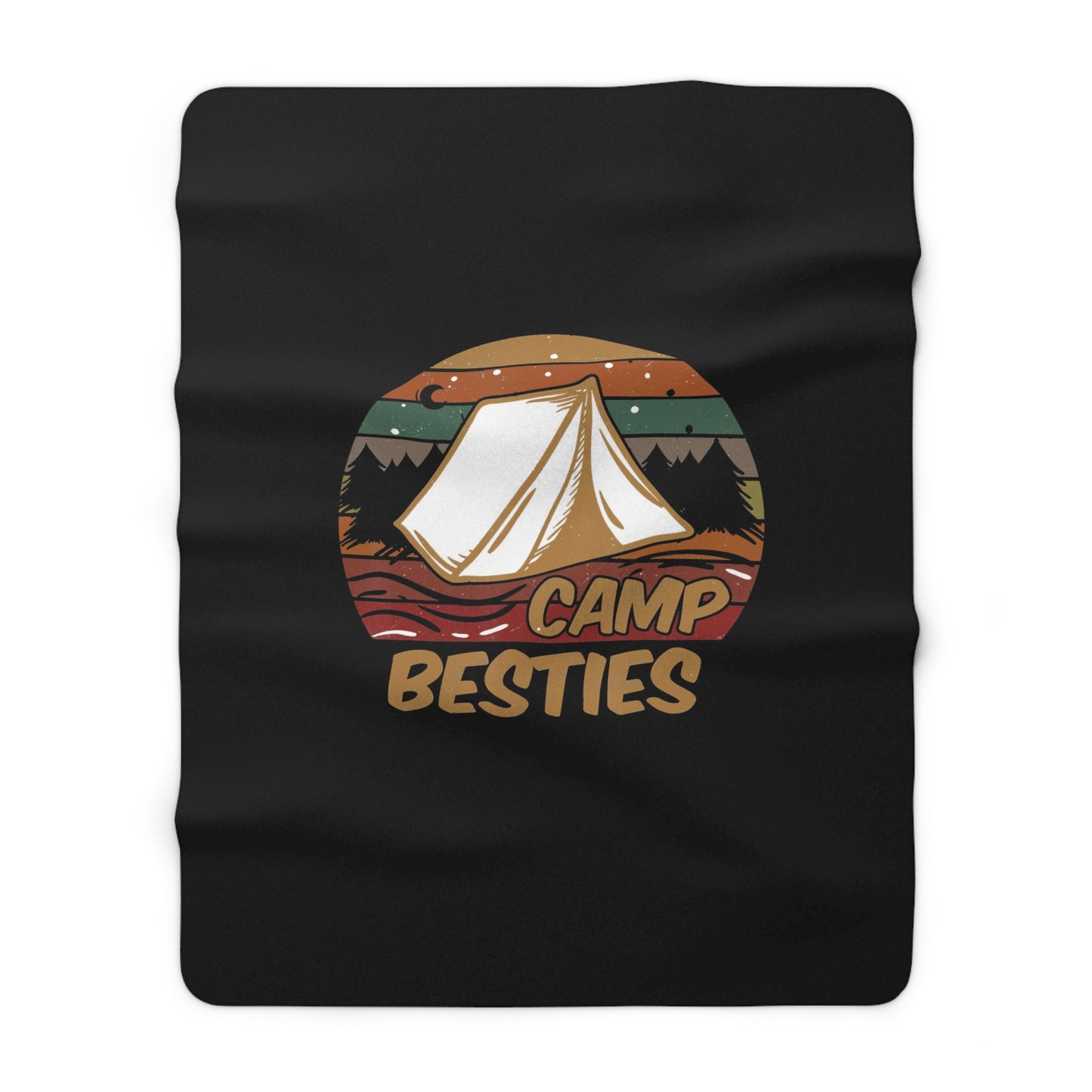 Camp Buds Fleece Blanket