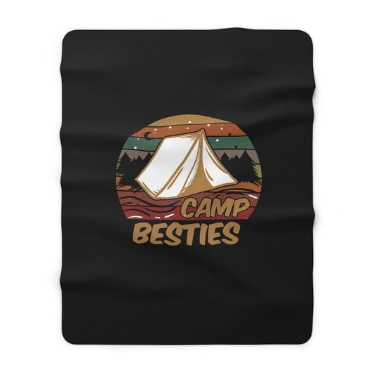 Camp Buds Fleece Blanket