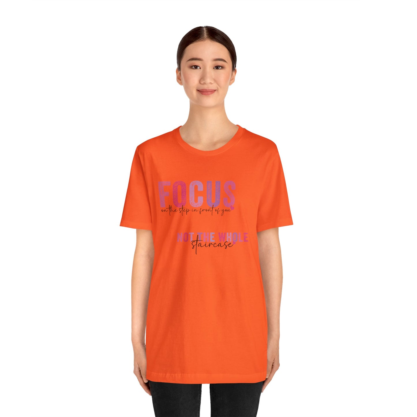 Focus Unisex Jersey Short Sleeve Tee