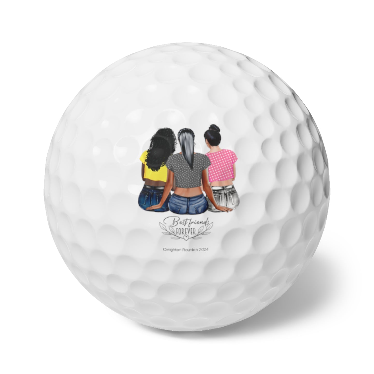 2024 5 Golf Balls, 6pcs