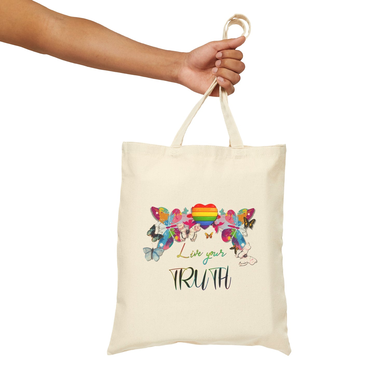 Truth Cotton Canvas Tote Bag