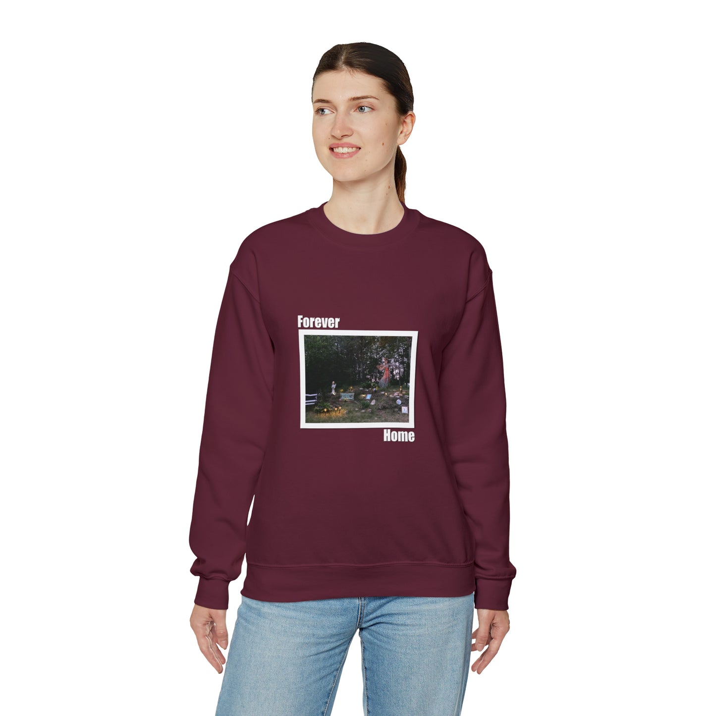 CR FOREVER HOME DARK Unisex Heavy Blend™ Crewneck Sweatshirt