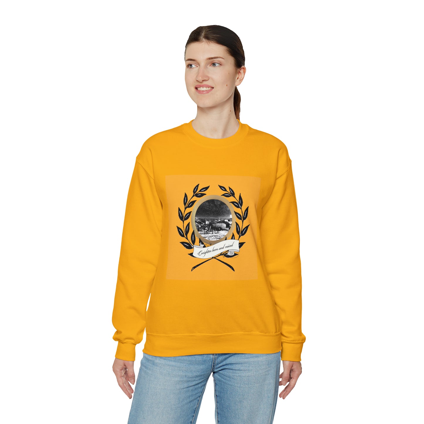 CR BORN Unisex Heavy Blend™ Crewneck Sweatshirt