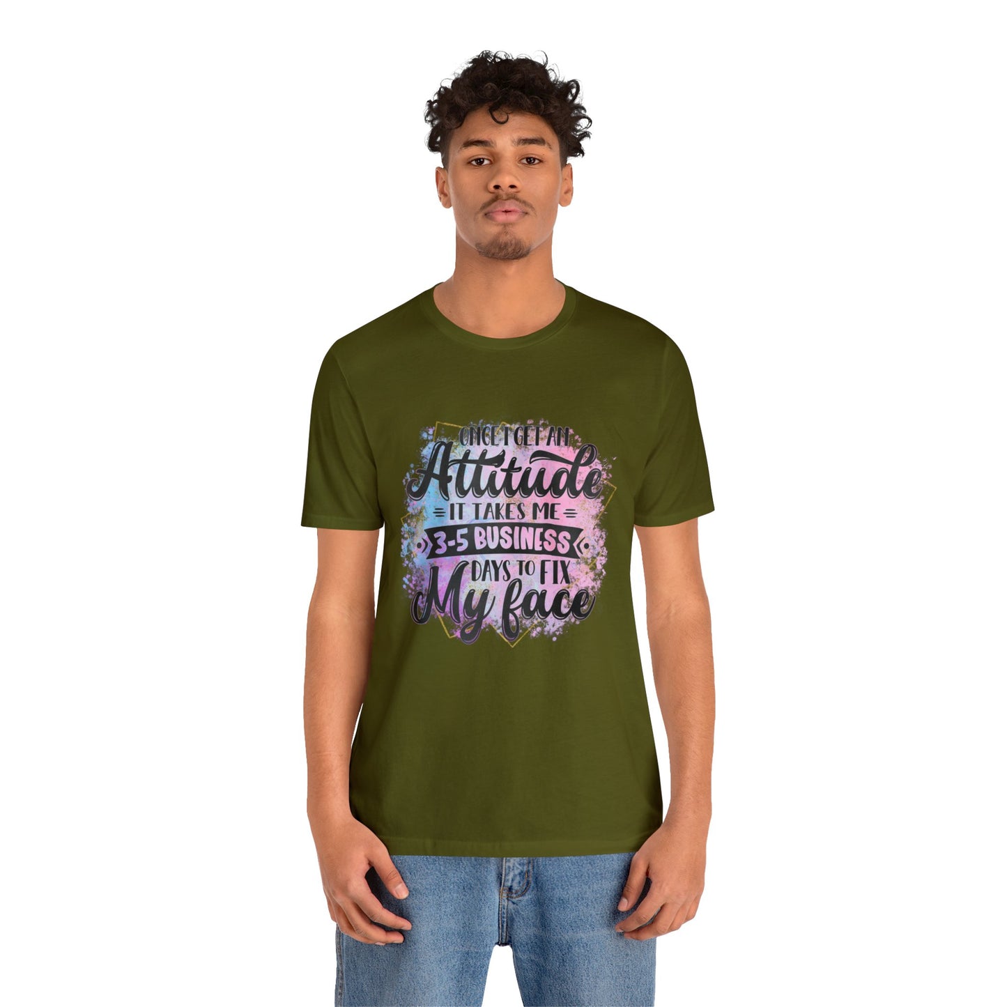 Attitude Unisex Jersey Short Sleeve Tee