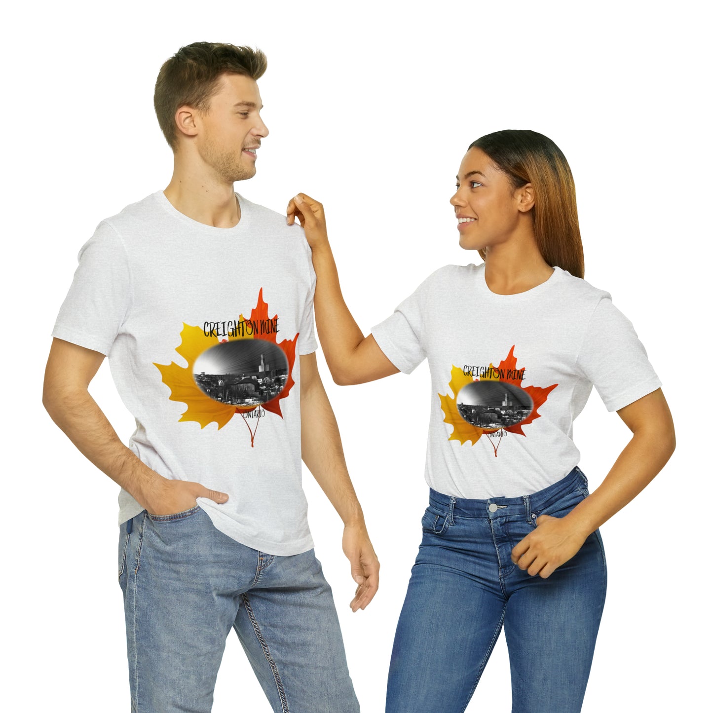 MAPLE LEAF 2Unisex Jersey Short Sleeve Tee