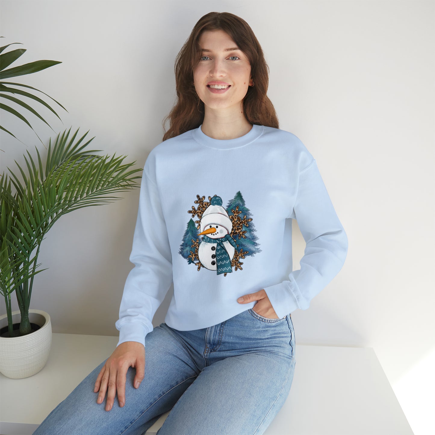 Blue Snow Unisex Heavy Blend™ Crewneck Sweatshirt