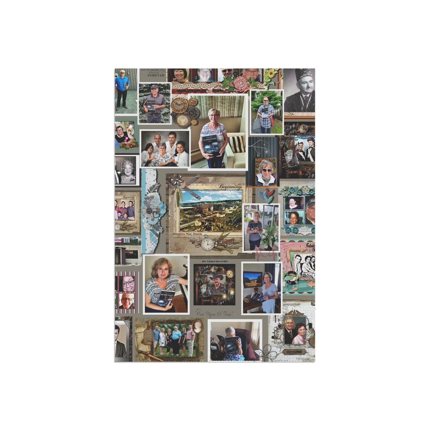 MEMORIES Garden & House Banner