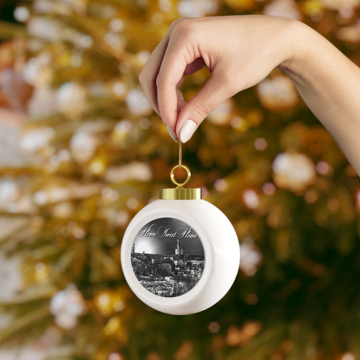 Christmas Home Ball Ornament