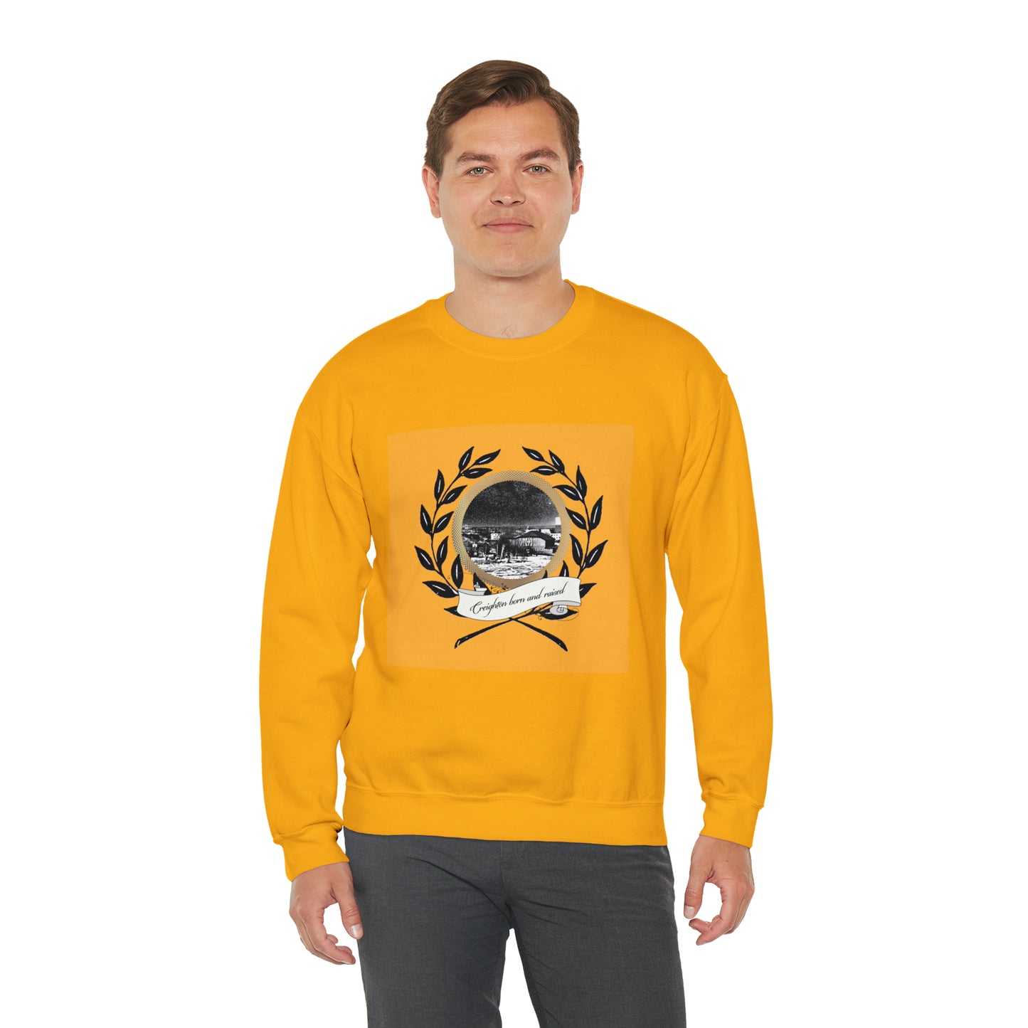 CR BORN Unisex Heavy Blend™ Crewneck Sweatshirt