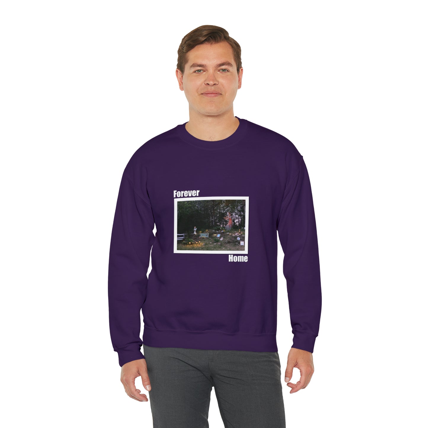 CR FOREVER HOME DARK Unisex Heavy Blend™ Crewneck Sweatshirt