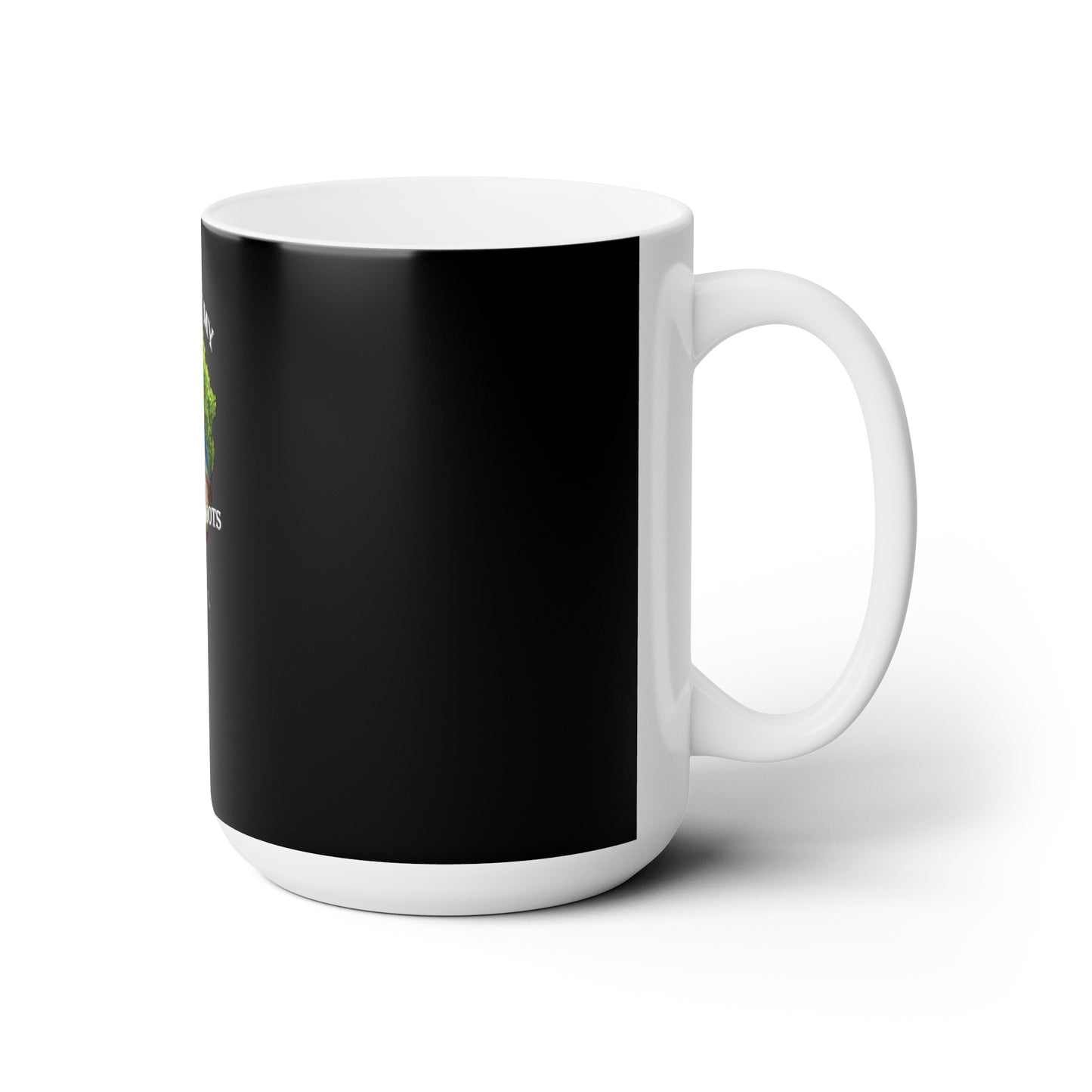 Black Ceramic Mug 15oz