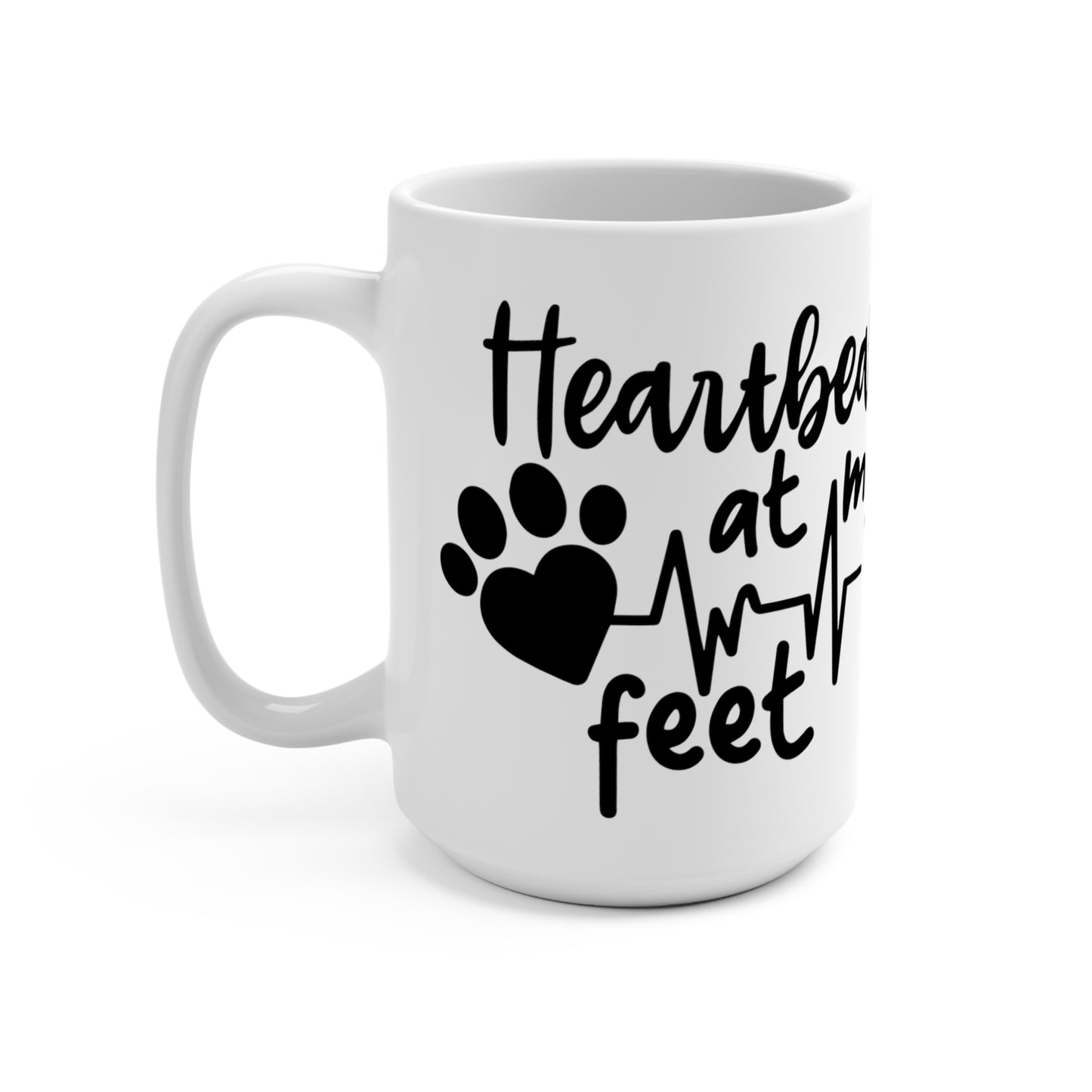 Toby says heartbeat Mug 15oz