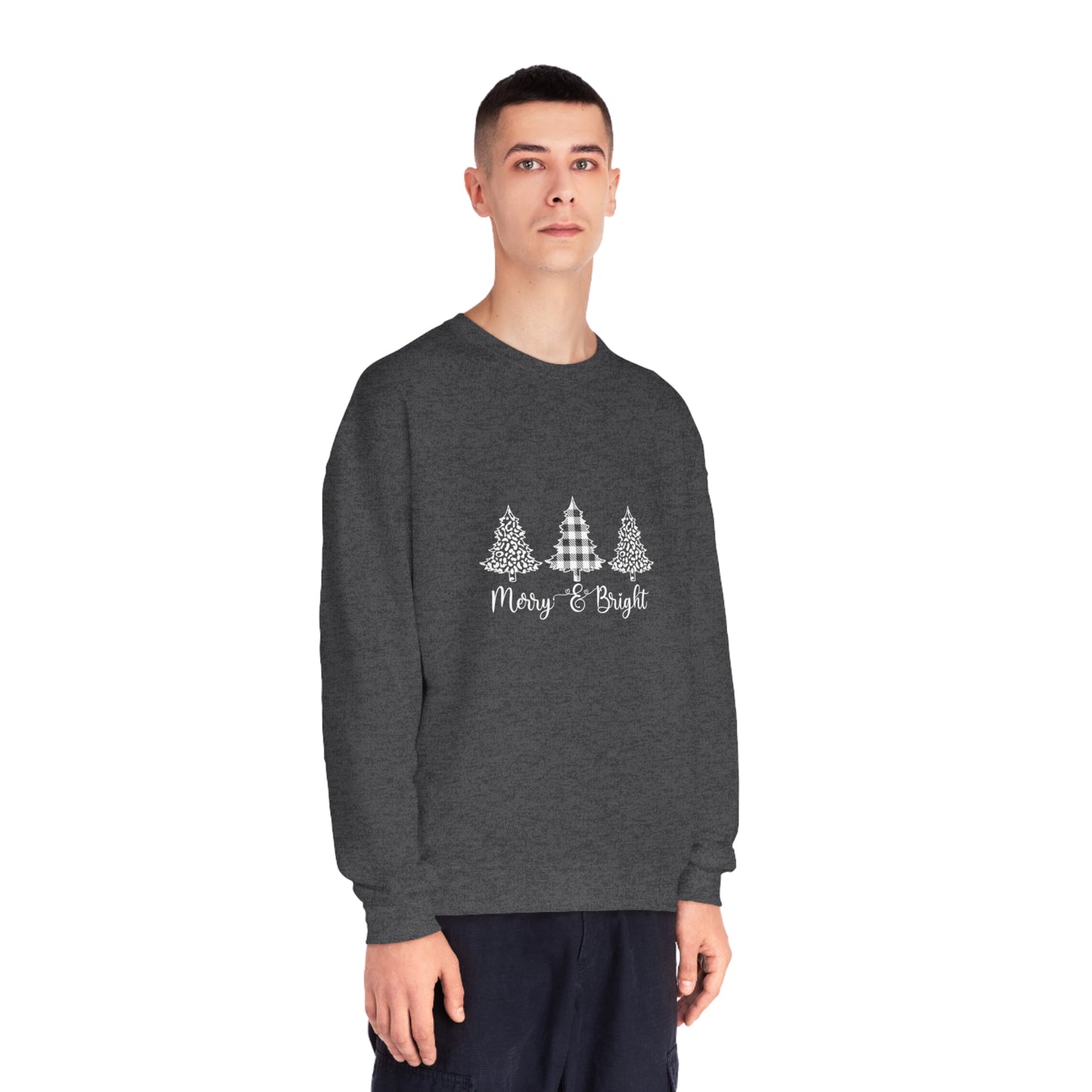 Merry and bright Unisex NuBlend® Crewneck Sweatshirt