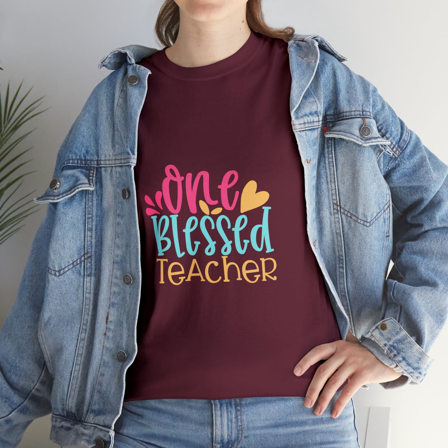 Teacher  Unisex Heavy Cotton Tee