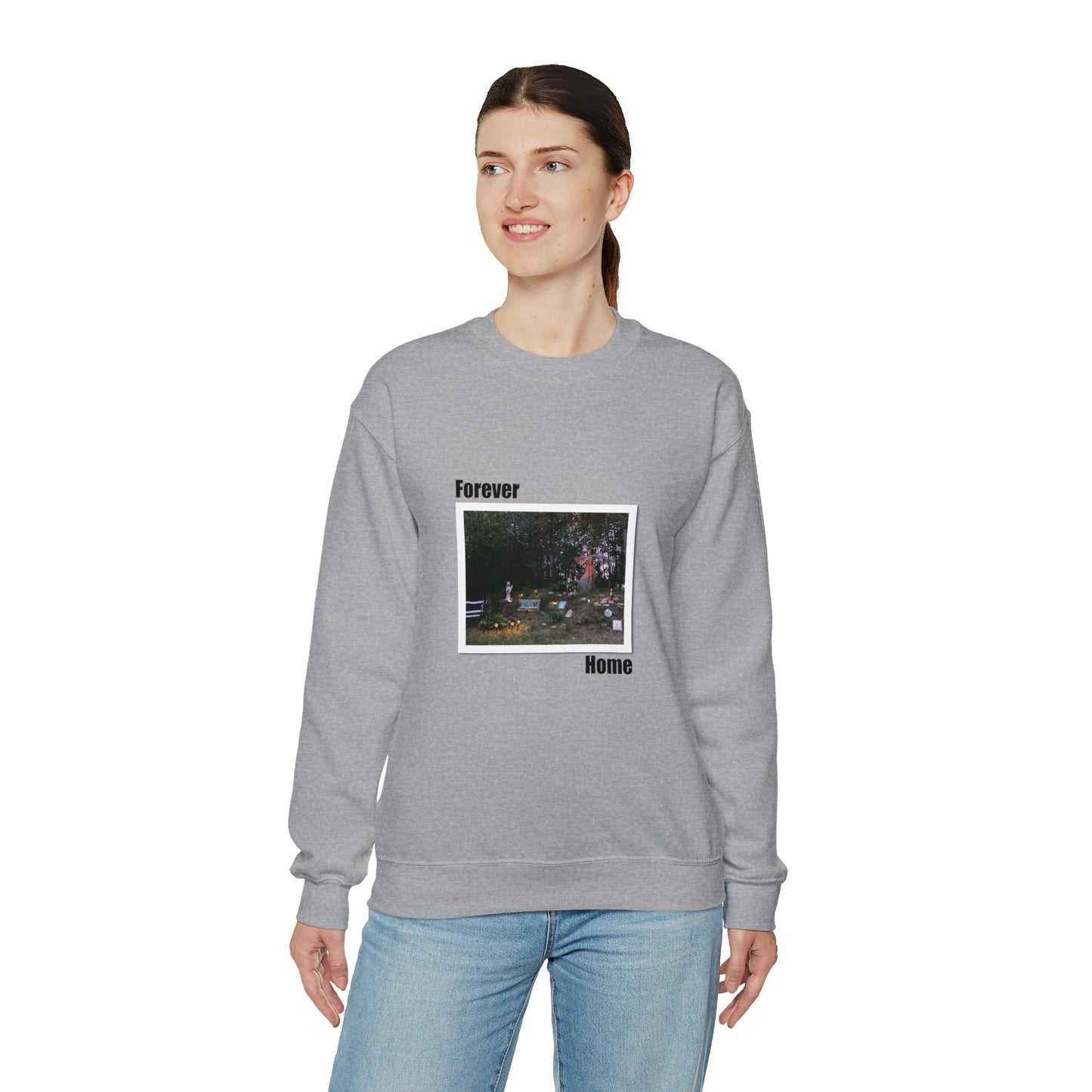 CR FOREVER HOME LIGHT Unisex Heavy Blend™ Crewneck Sweatshirt