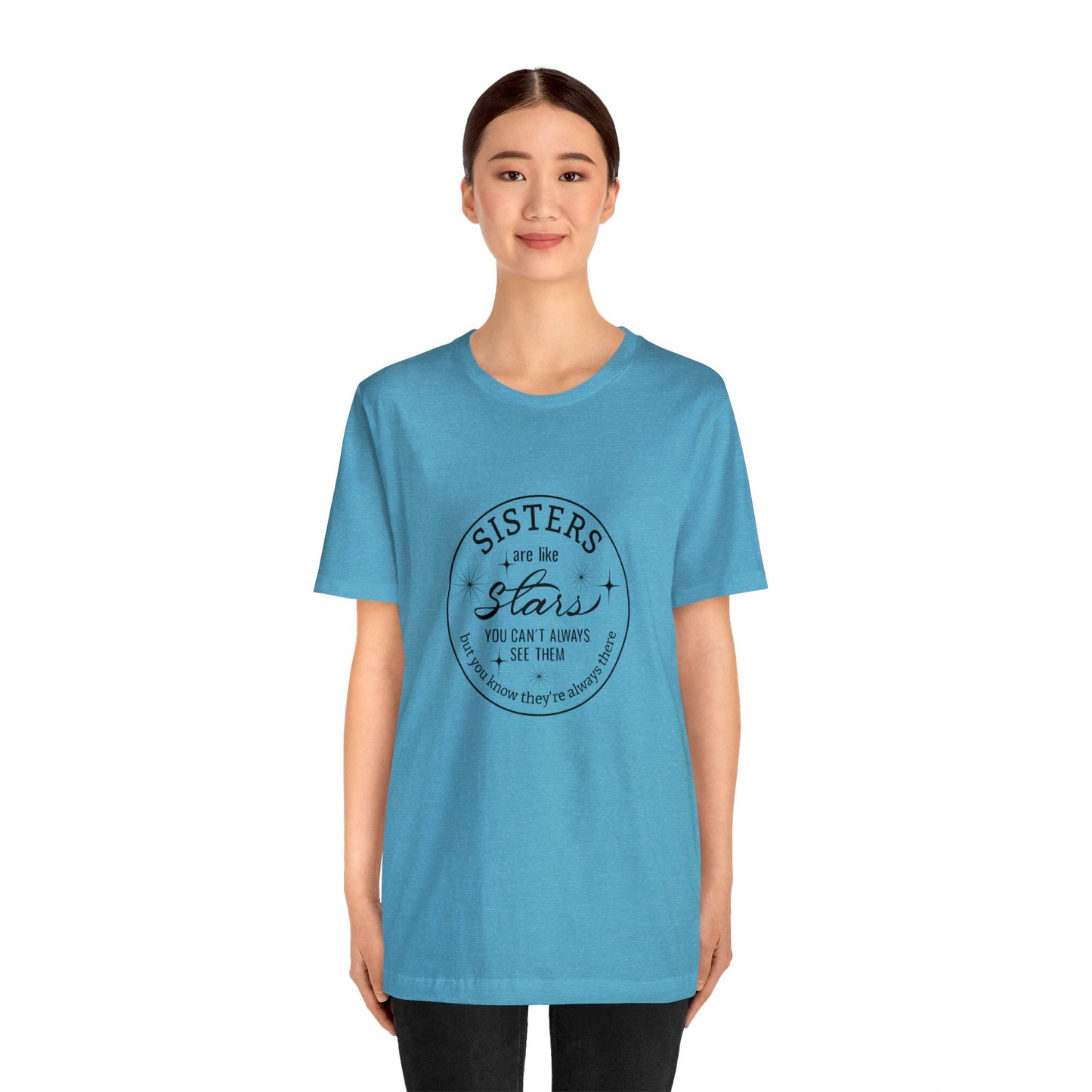 TEESisters Stars Unisex Jersey Short Sleeve Tee