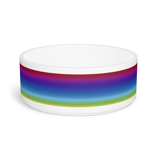 Rainbow Pet Bowl