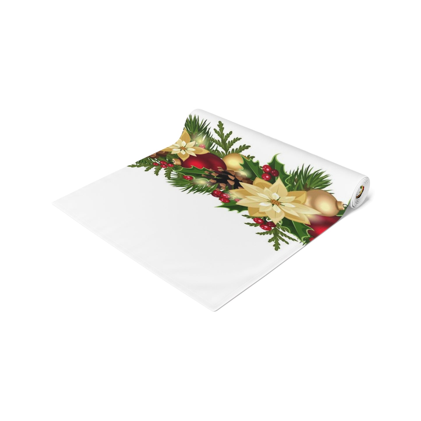 Floral Table Runner (Cotton, Poly)