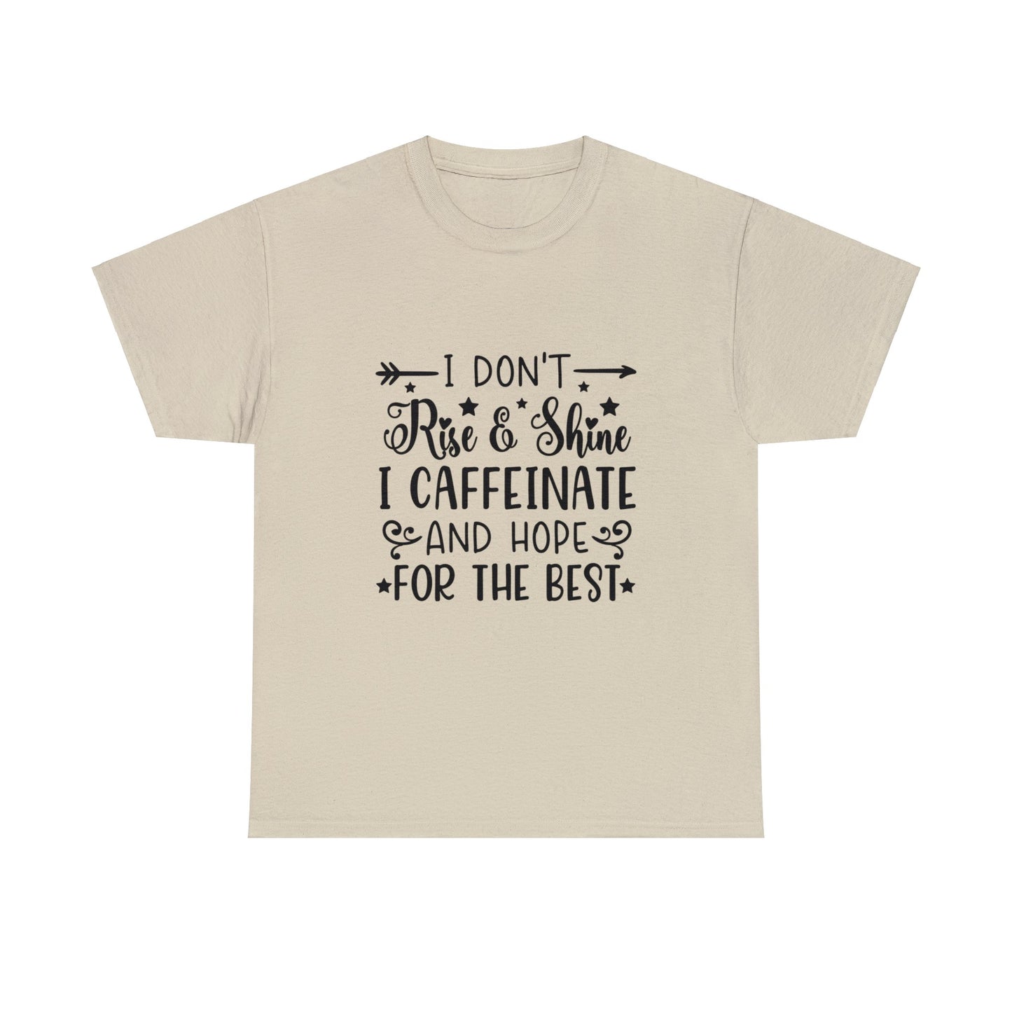 CAFFINATE Unisex Heavy Cotton Tee