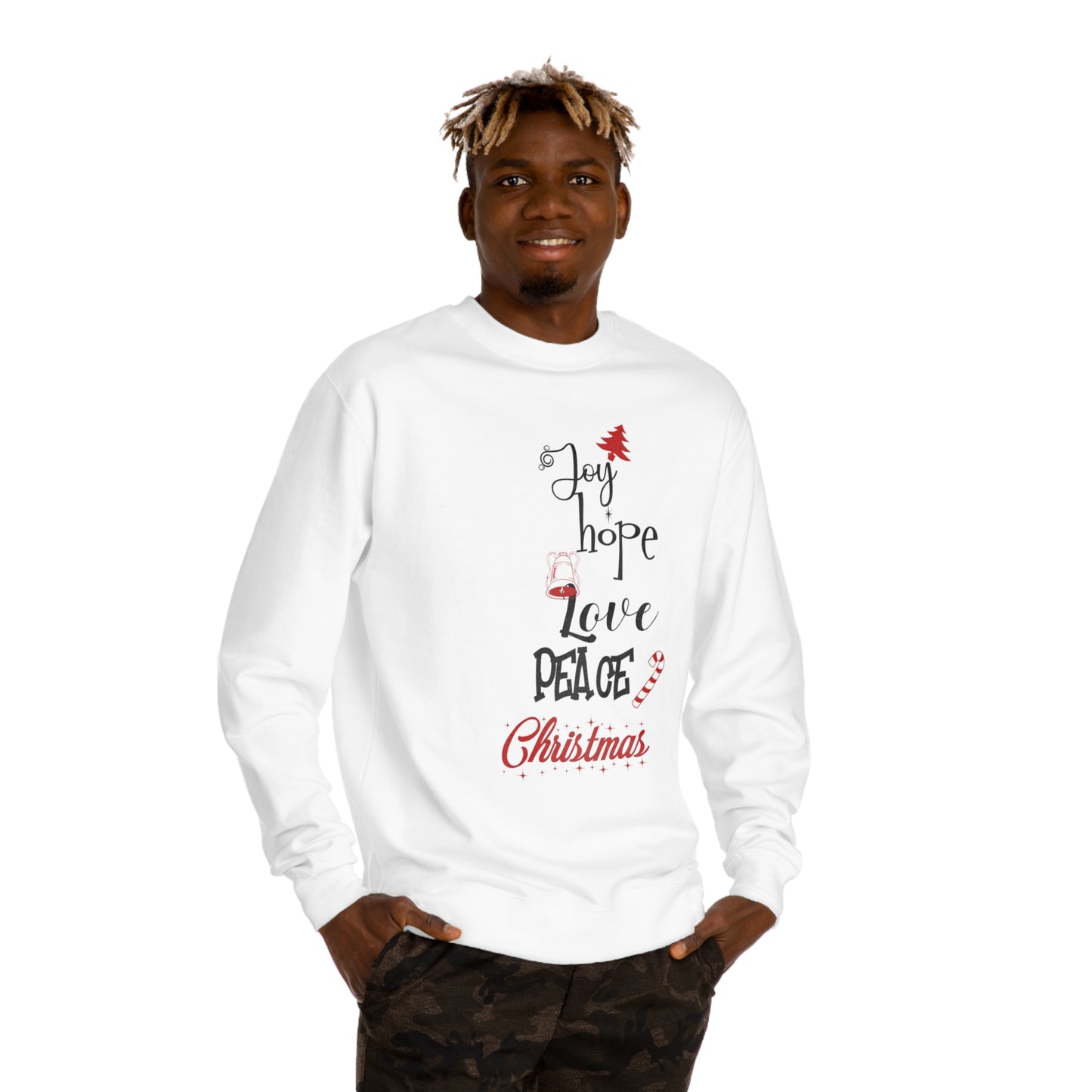 Joy Unisex Crew Neck Sweatshirt