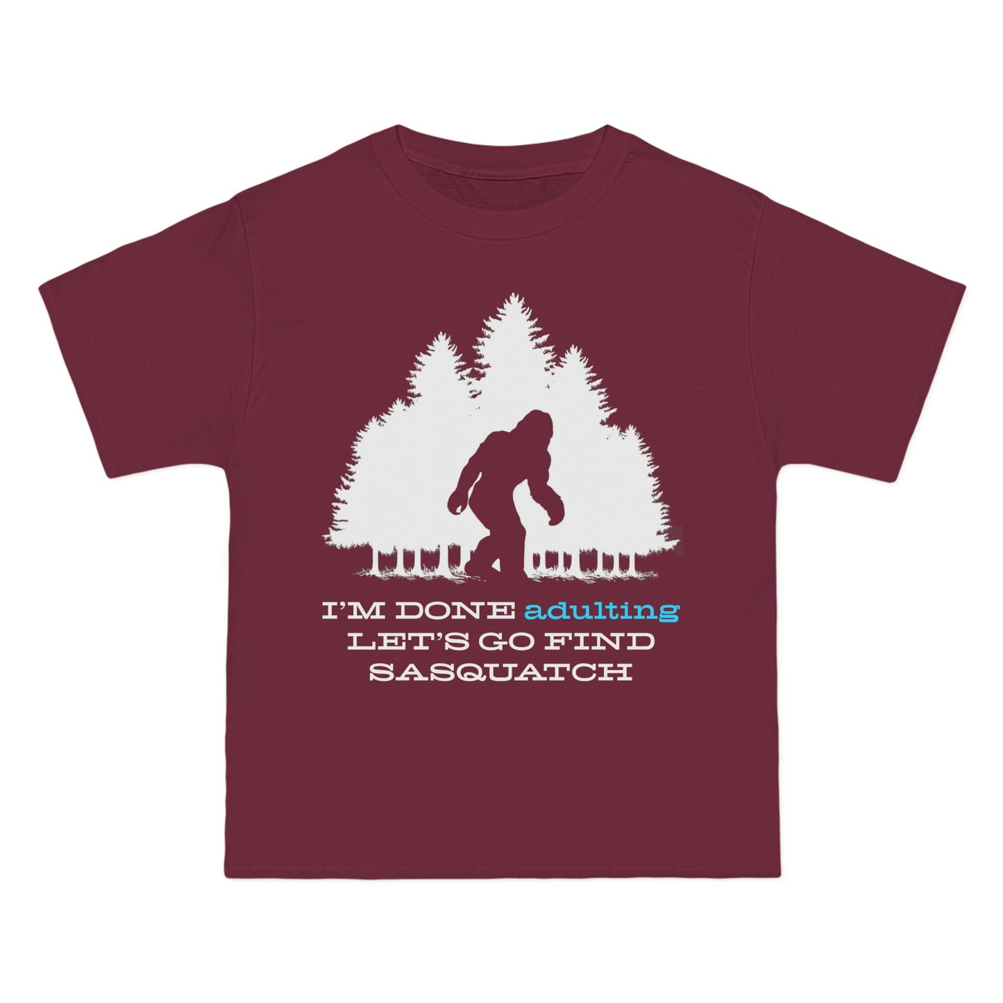 Sasquatch adulting Beefy-T®  Short-Sleeve T-Shirt