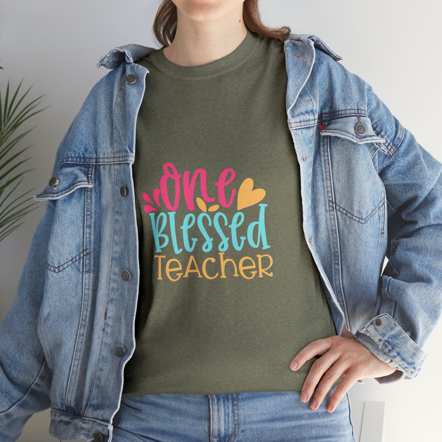 Teacher  Unisex Heavy Cotton Tee