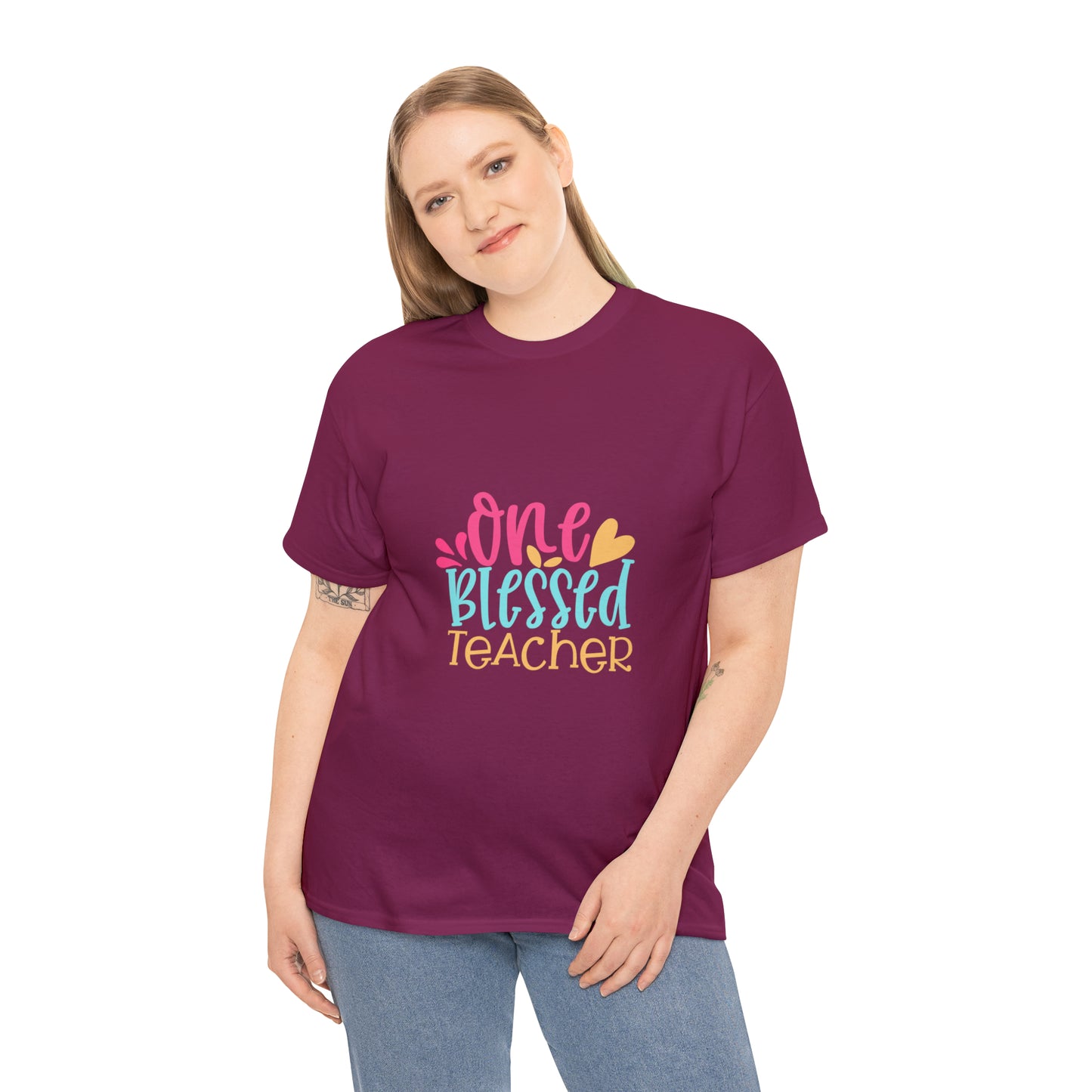 Teacher  Unisex Heavy Cotton Tee