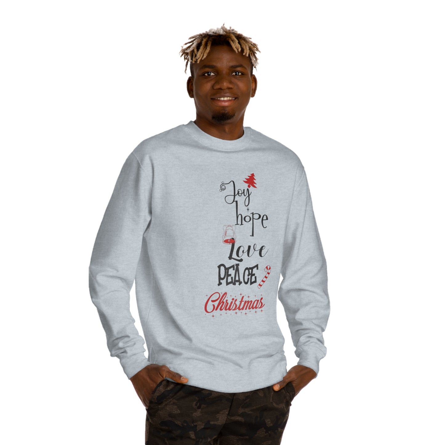 Joy Unisex Crew Neck Sweatshirt