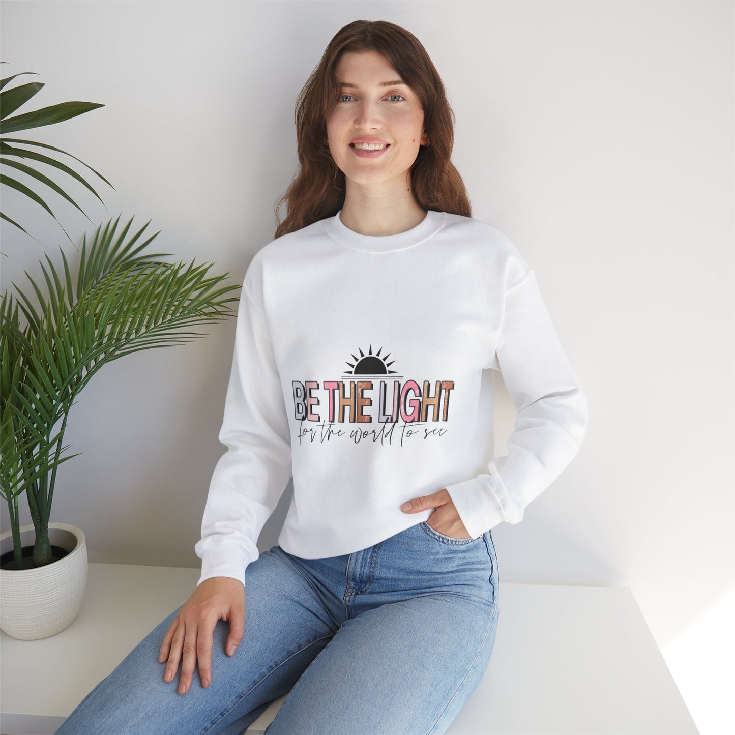 Light Unisex Heavy Blend™ Crewneck Sweatshirt