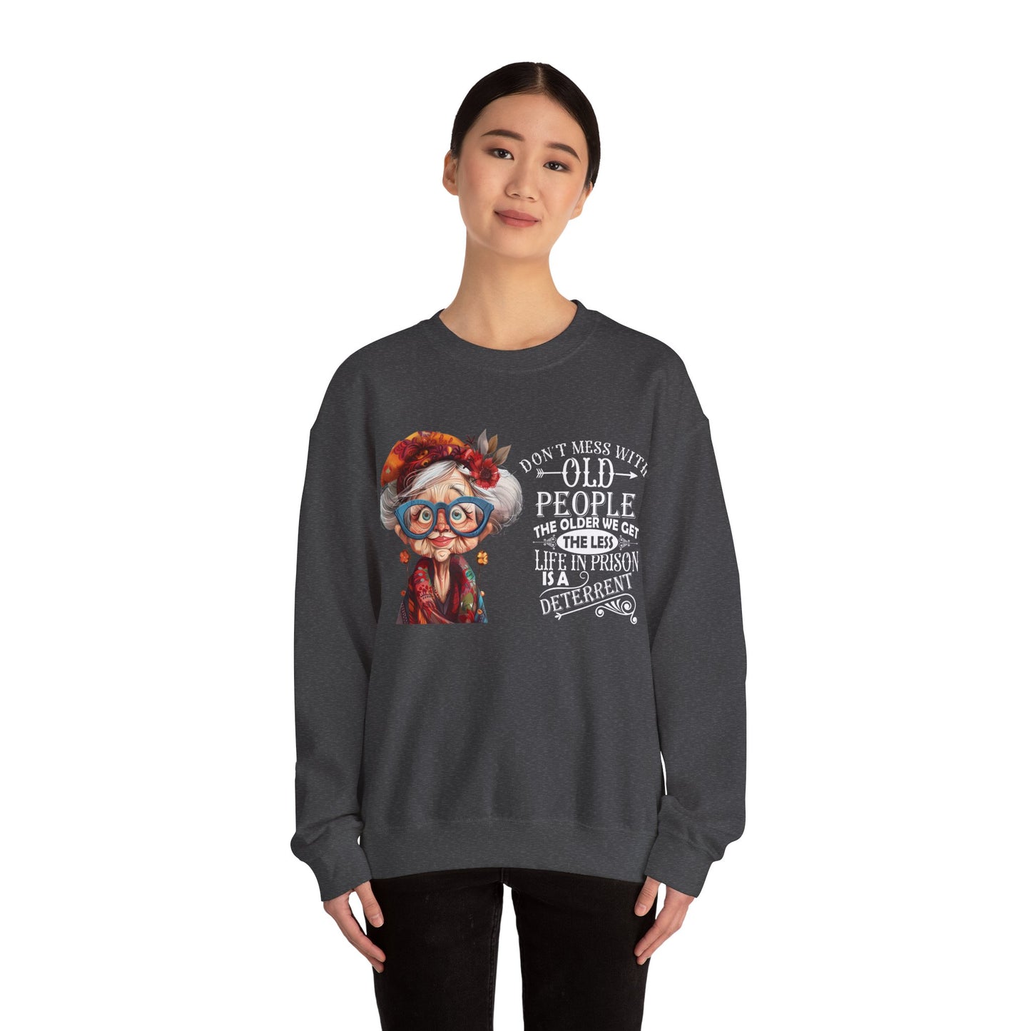 1001 Prison 2 Unisex Heavy Blend™ Crewneck Sweatshirt