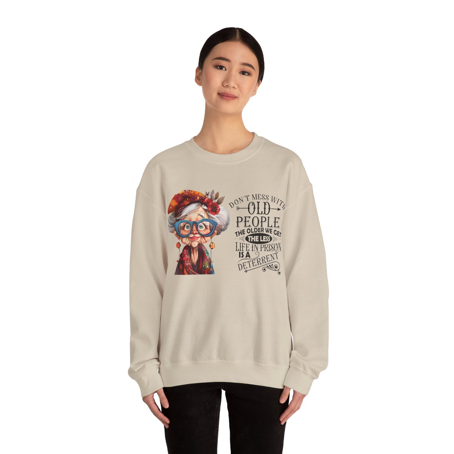 1001 Prison Unisex Heavy Blend™ Crewneck Sweatshirt