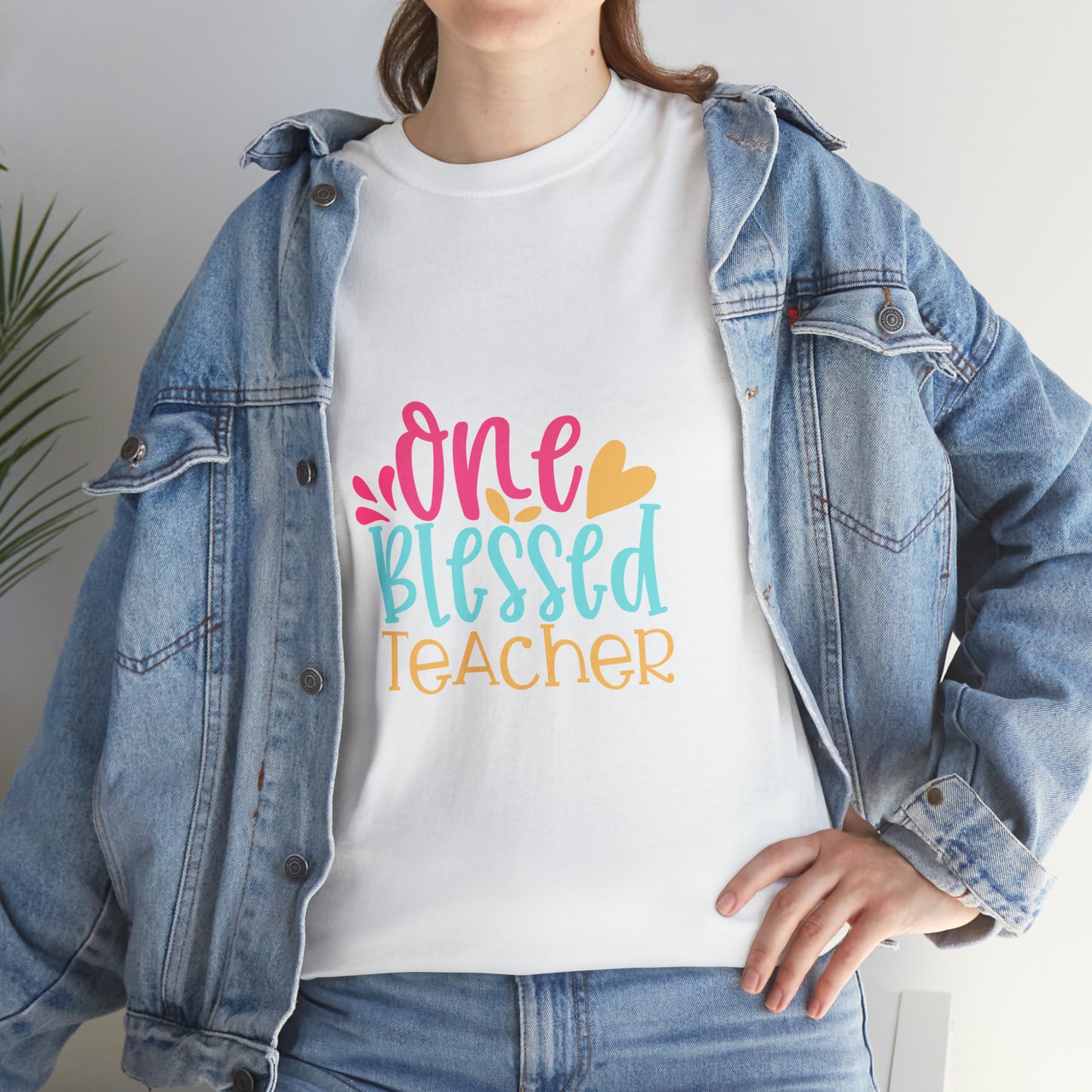 Teacher  Unisex Heavy Cotton Tee