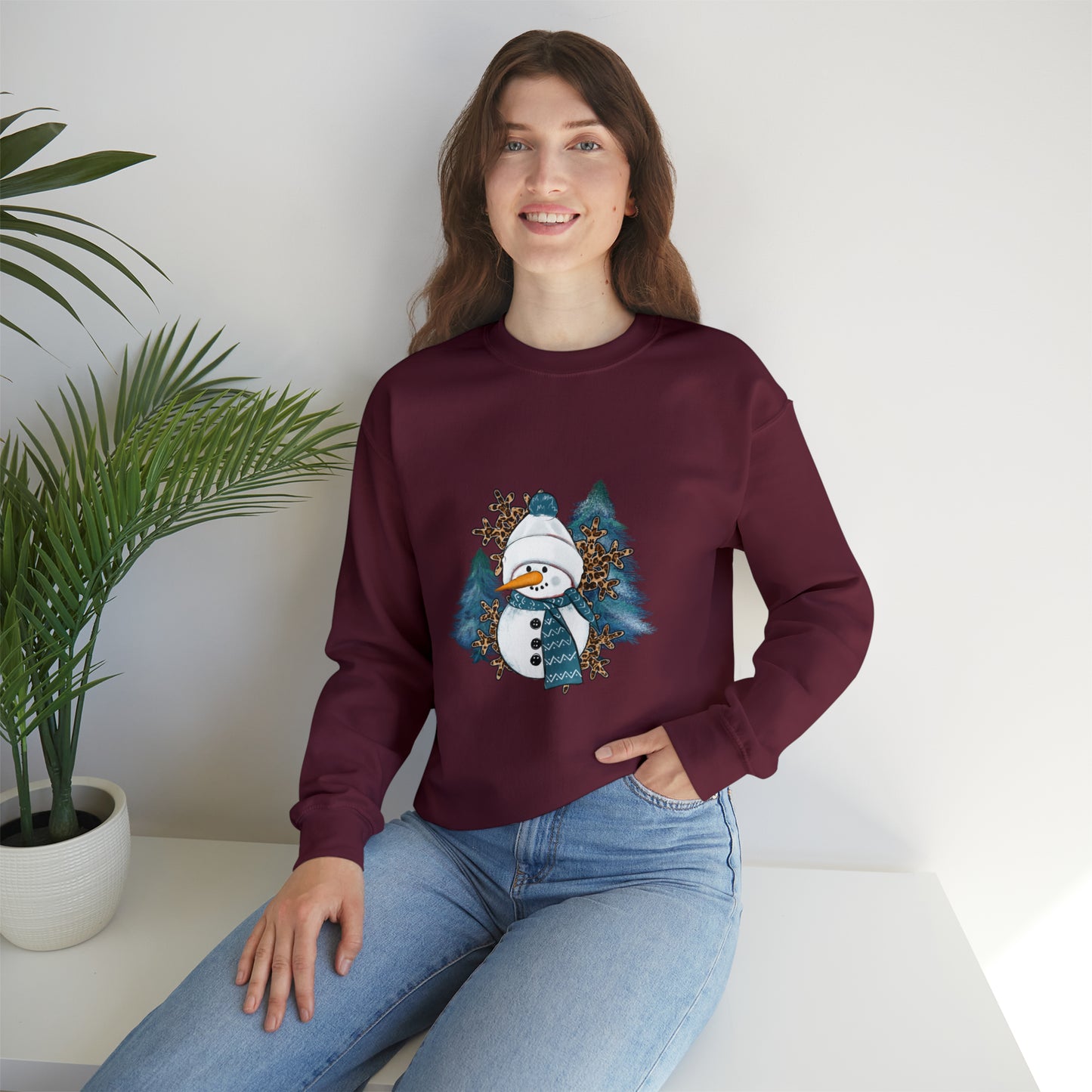 Blue Snow Unisex Heavy Blend™ Crewneck Sweatshirt