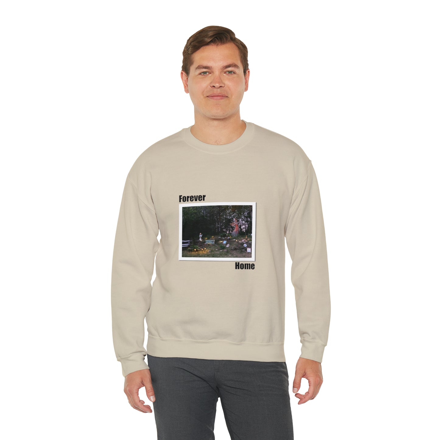 CR FOREVER HOME LIGHT Unisex Heavy Blend™ Crewneck Sweatshirt